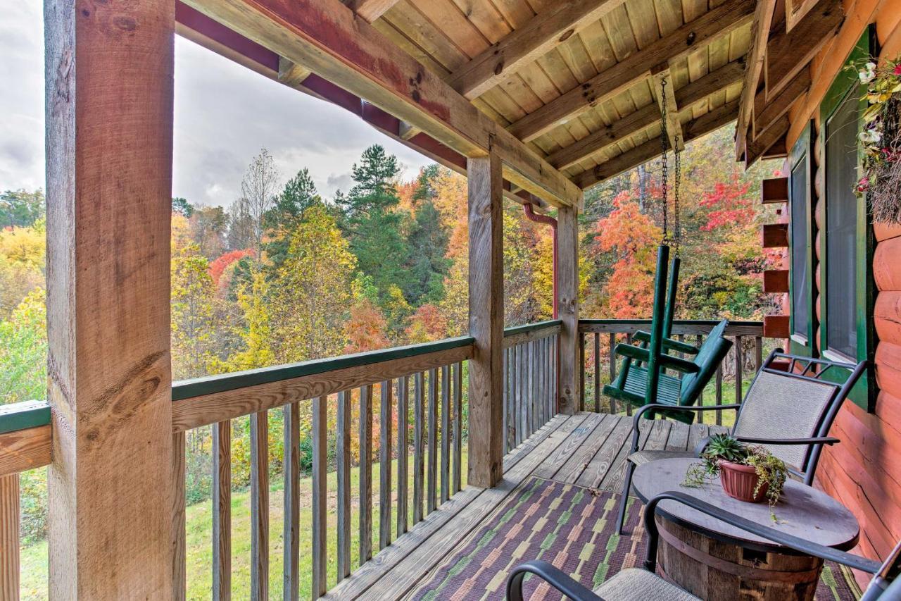 'Uncle Bunky'S' Bryson City Cabin With Hot Tub&Views Villa Exteriör bild