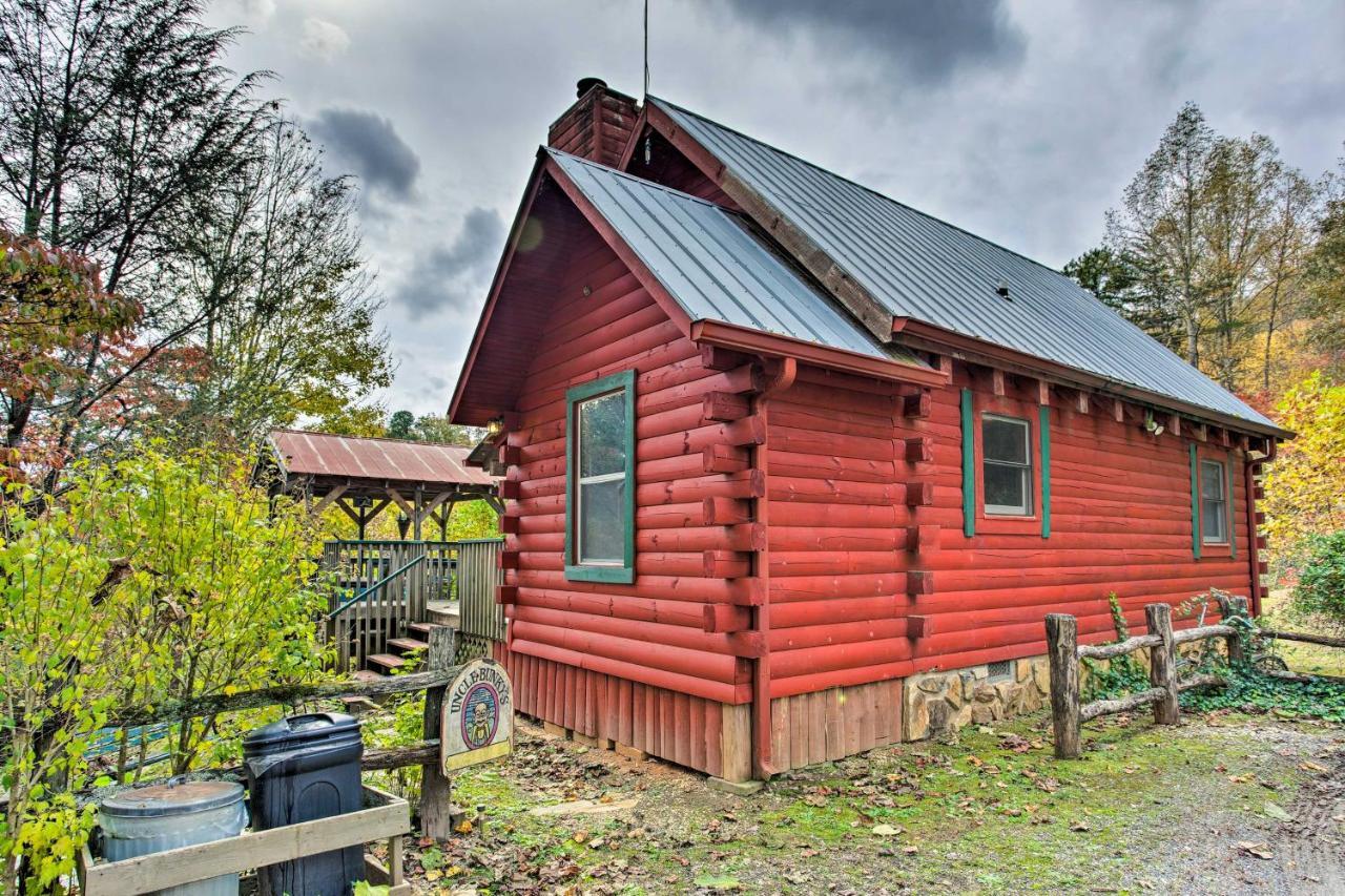 'Uncle Bunky'S' Bryson City Cabin With Hot Tub&Views Villa Exteriör bild